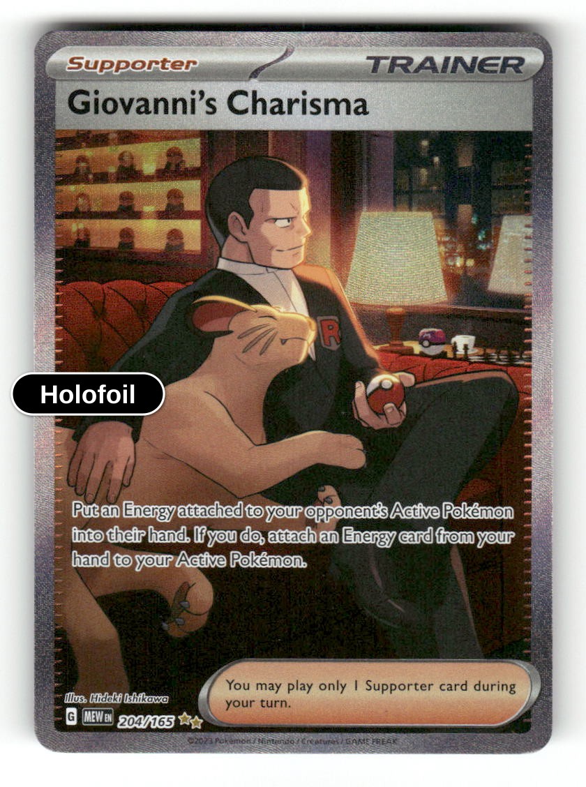 Giovanni's Charisma - 204/165