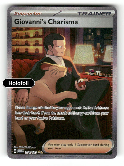 Giovanni's Charisma - 204/165