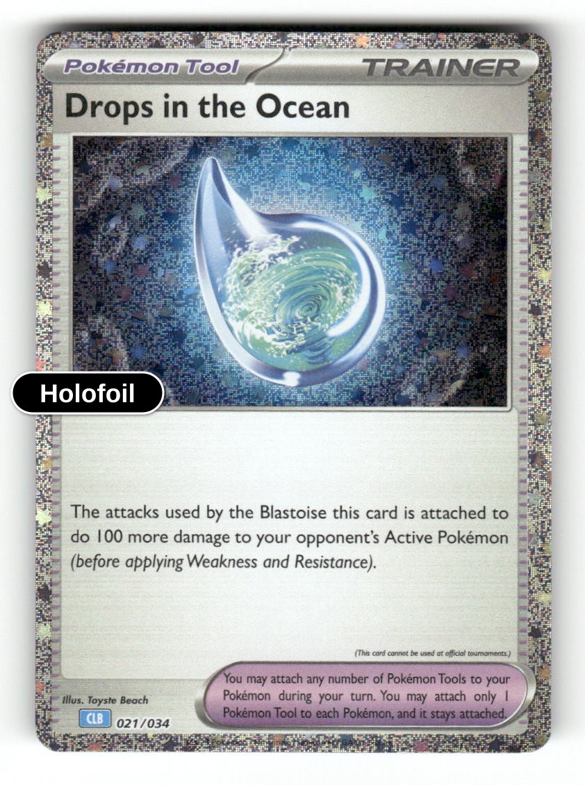 Drops in the Ocean