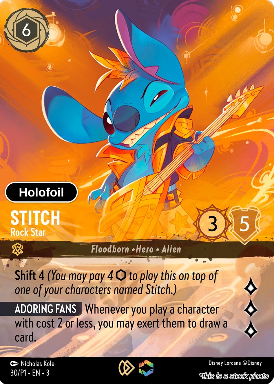 Stitch - Rock Star (Store Championship)
