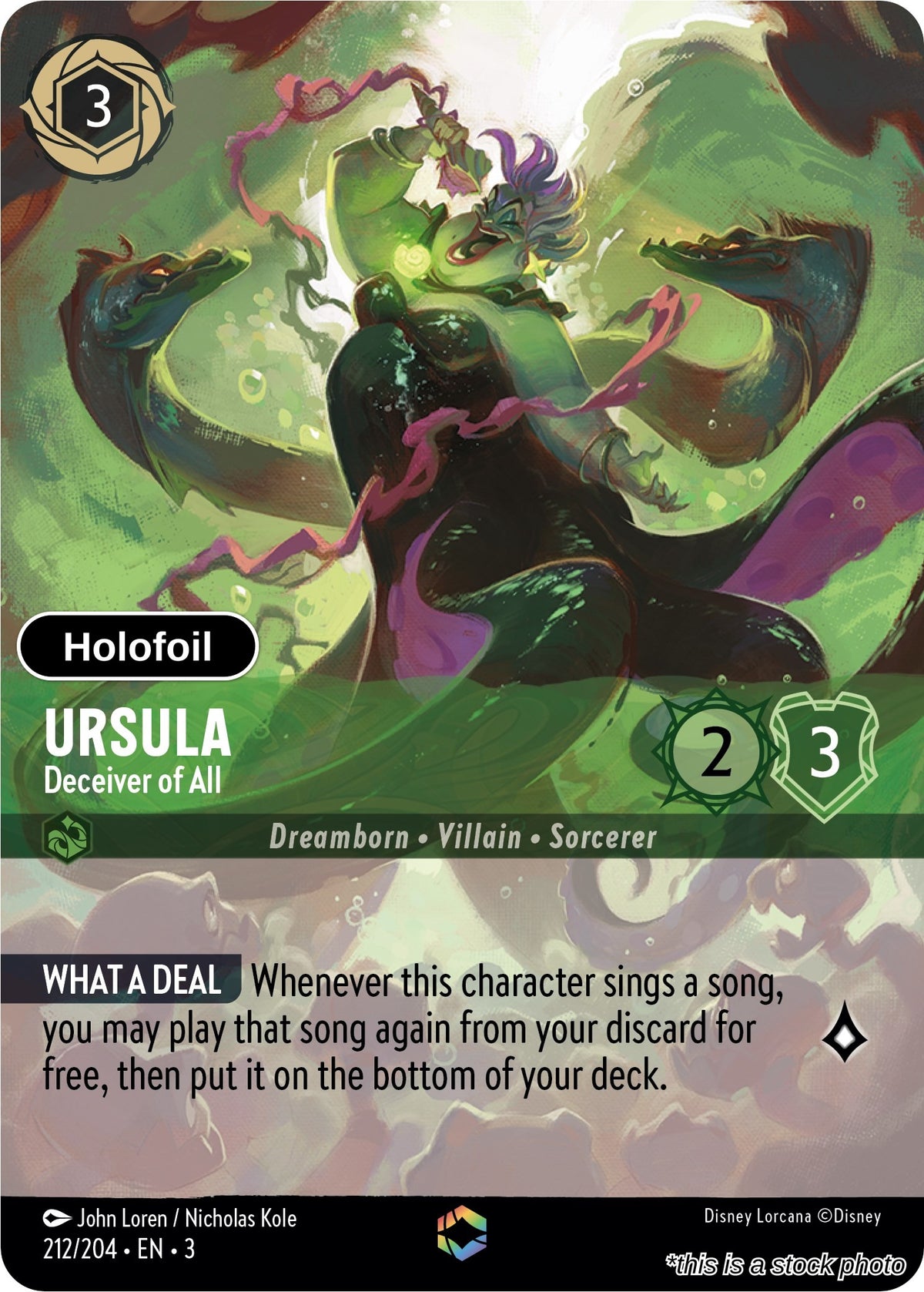 Ursula - Deceiver of All (Enchanted)