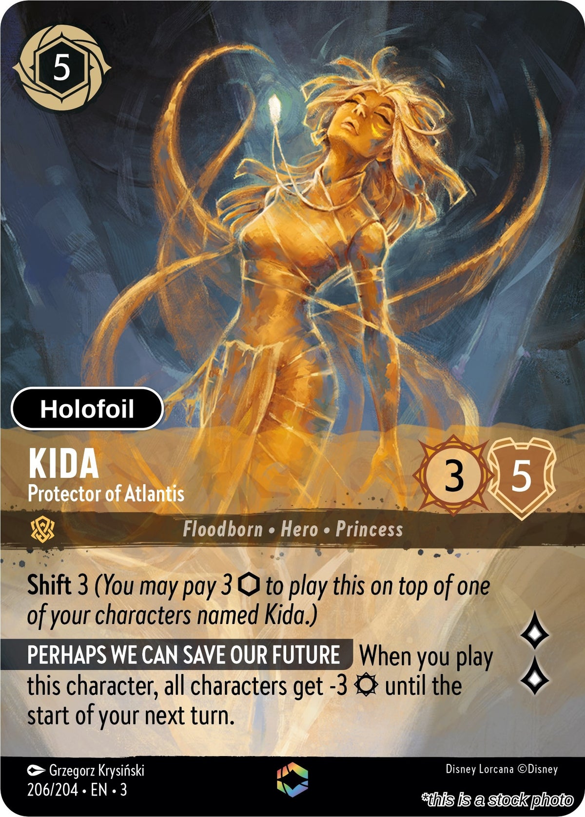 Kida - Protector of Atlantis (Enchanted)