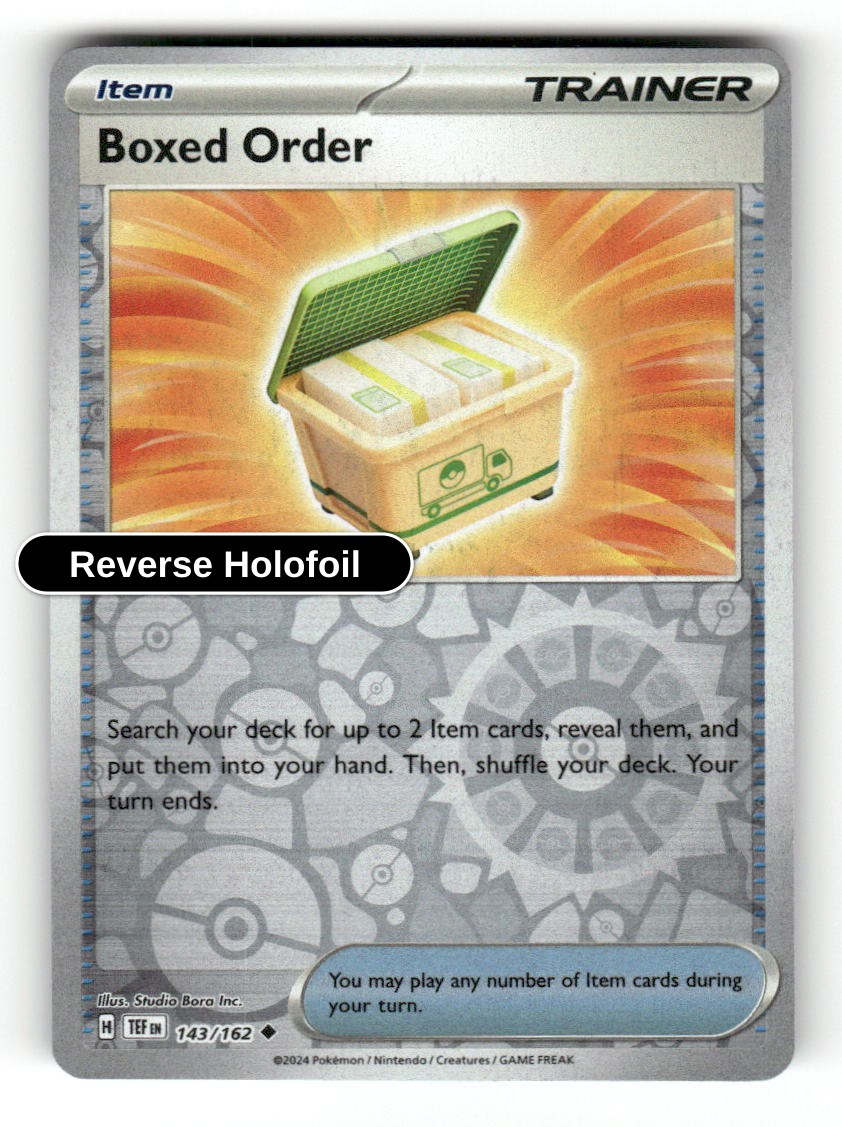 Boxed Order
