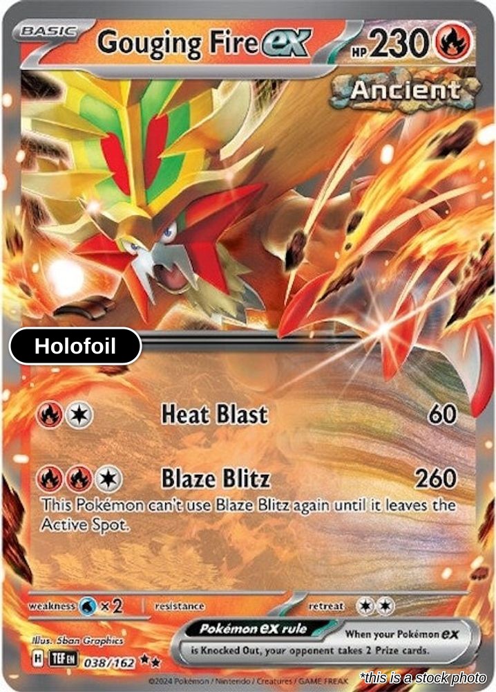 Gouging Fire ex - 038/162