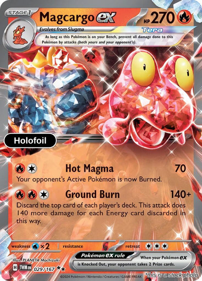 Magcargo ex - 029/167