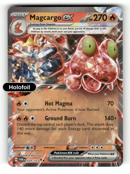 Magcargo ex - 029/167
