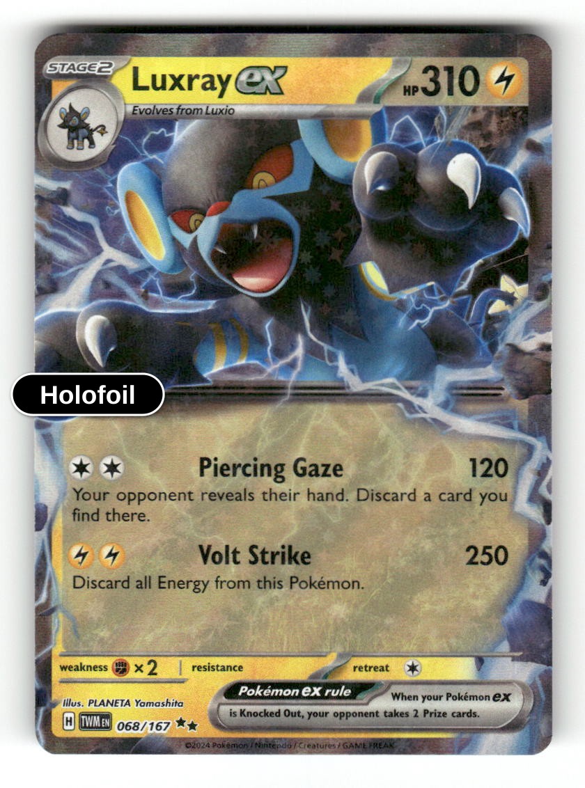 Luxray ex - 068/167