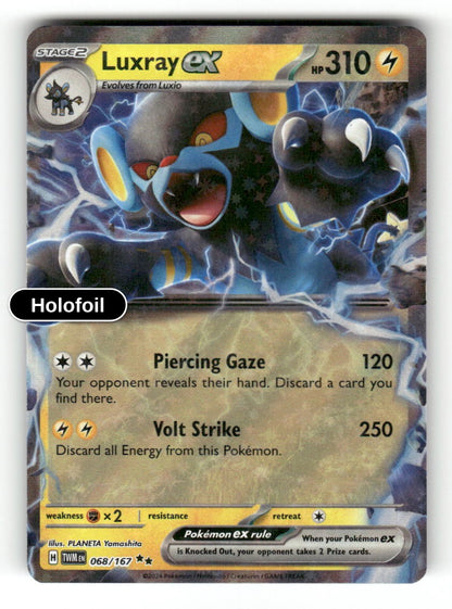 Luxray ex - 068/167