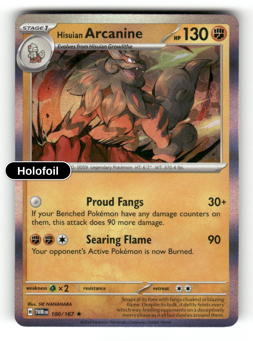 Hisuian Arcanine