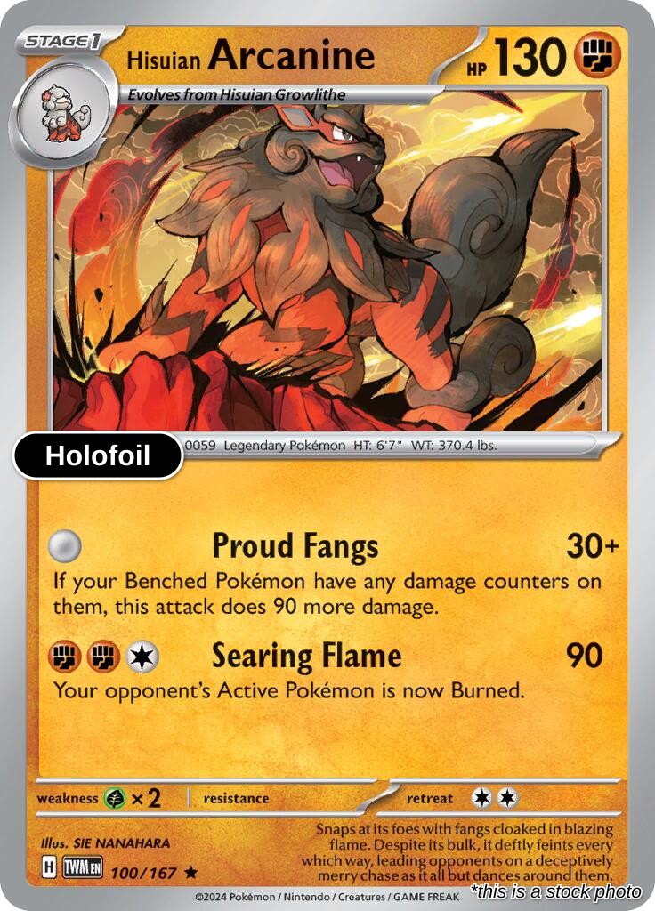 Hisuian Arcanine