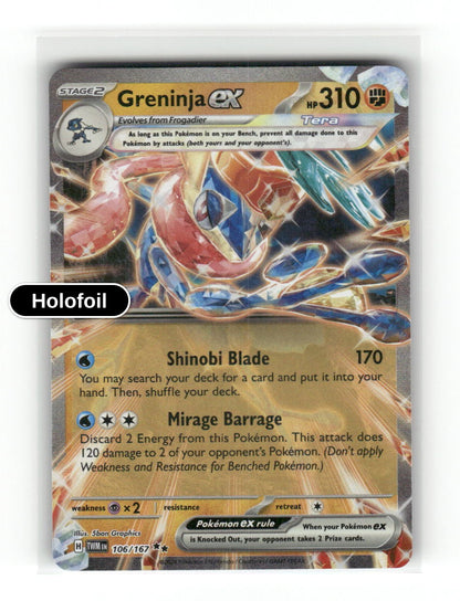 Greninja ex - 106/167