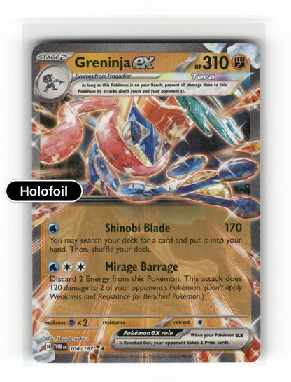 Greninja ex - 106/167