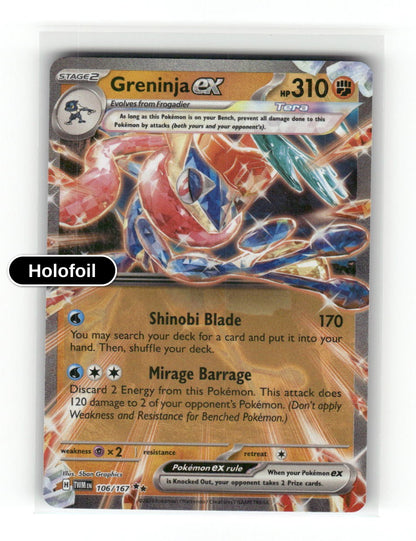 Greninja ex - 106/167