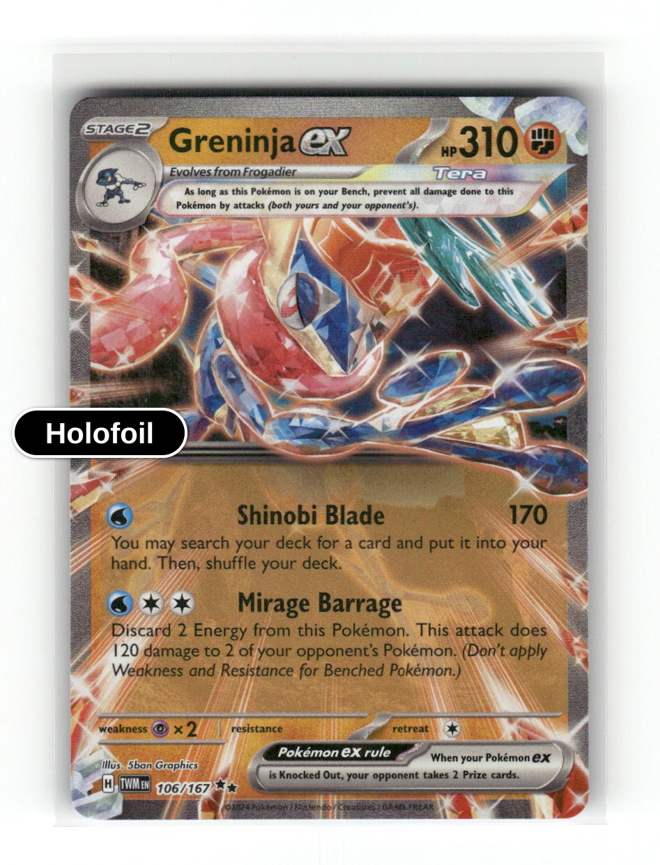 Greninja ex - 106/167