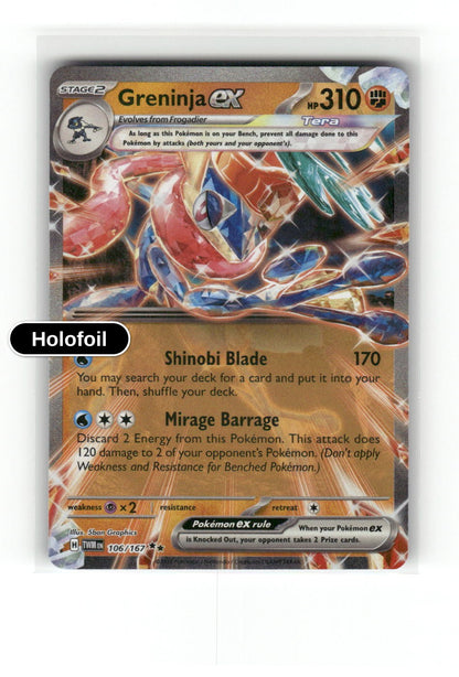 Greninja ex - 106/167