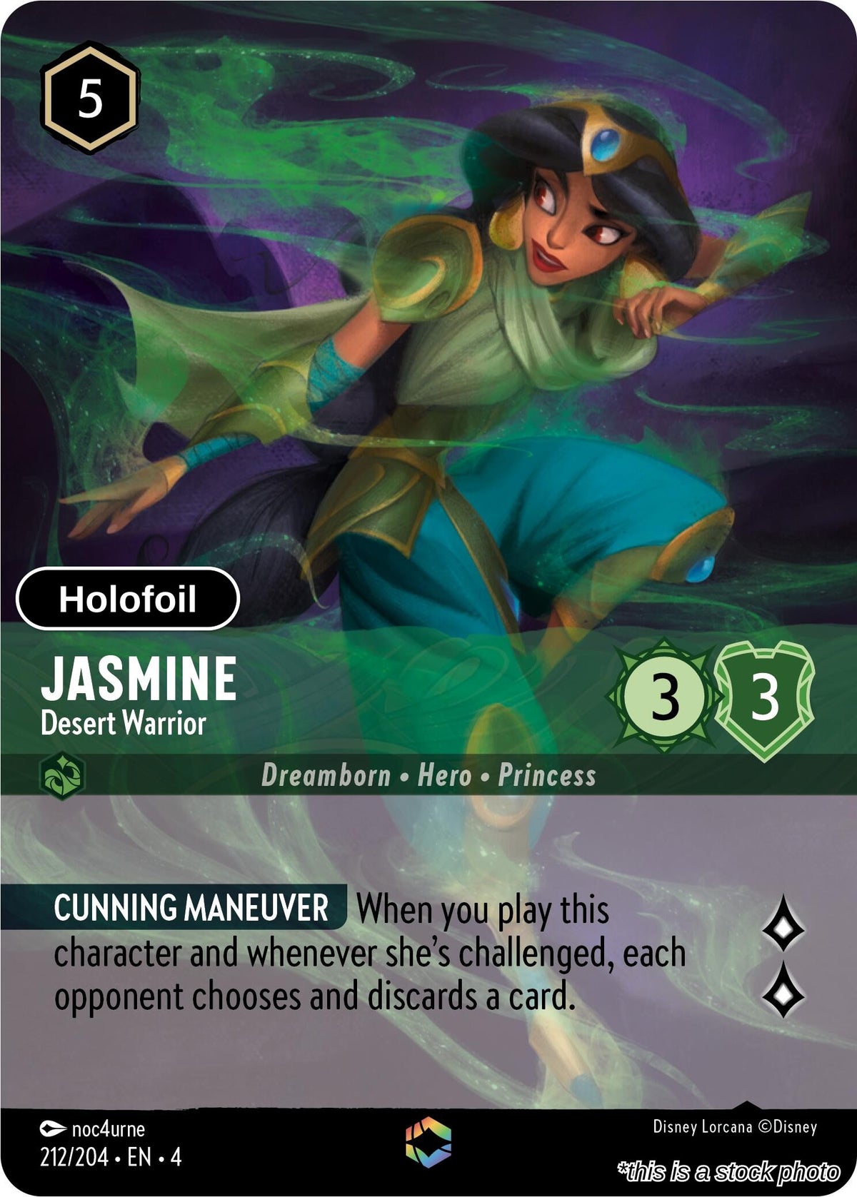 Jasmine - Desert Warrior (Enchanted)
