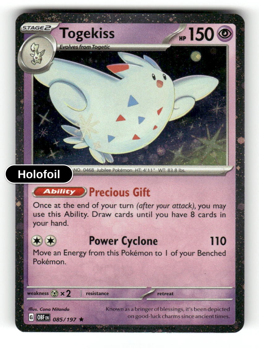 Togekiss - 085/197 (Cosmos Holo)