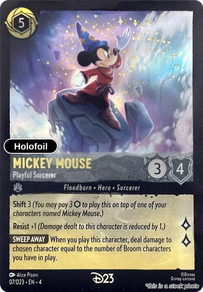 Mickey Mouse - Playful Sorcerer