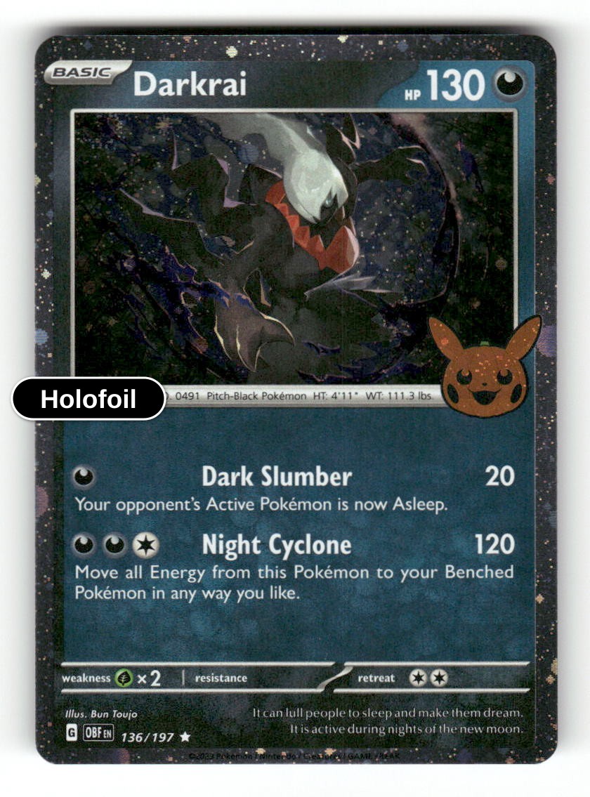 Darkrai (Cosmos Holo)