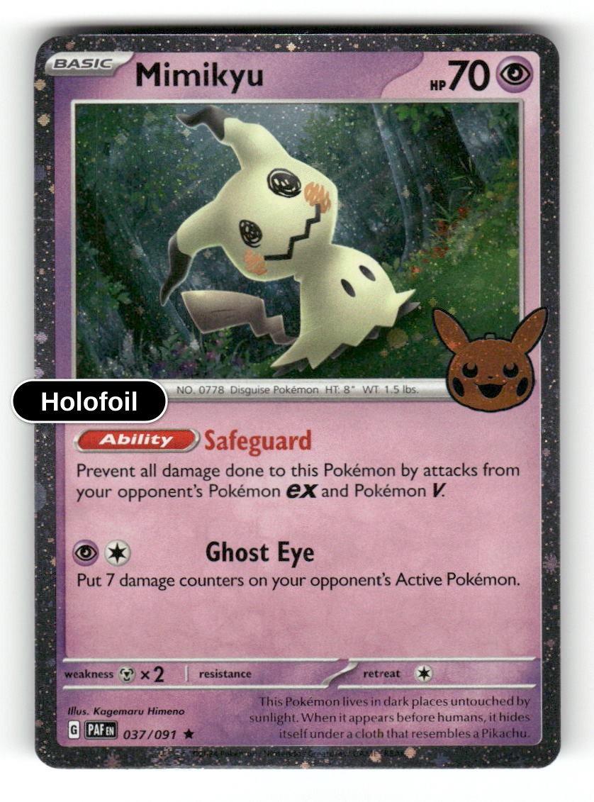 Mimikyu - 037/091 (Cosmos Holo)
