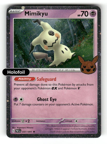 Mimikyu - 037/091 (Cosmos Holo)