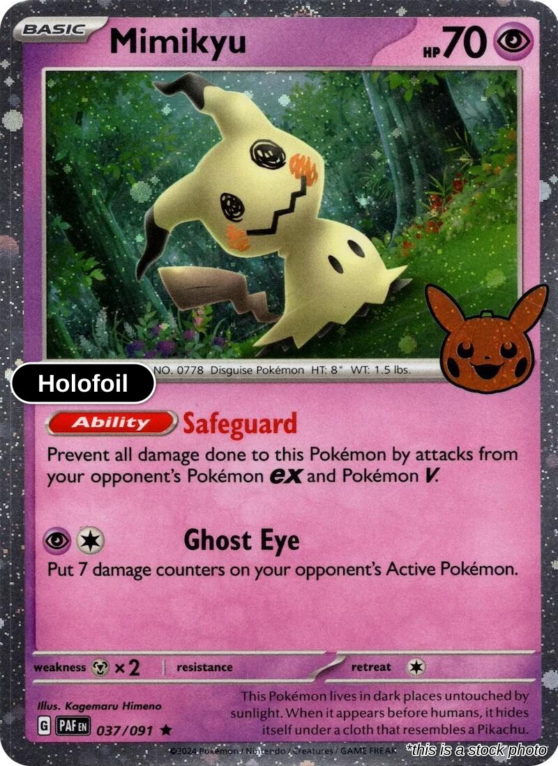 Mimikyu - 037/091 (Cosmos Holo)