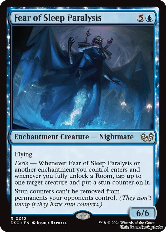 Fear of Sleep Paralysis