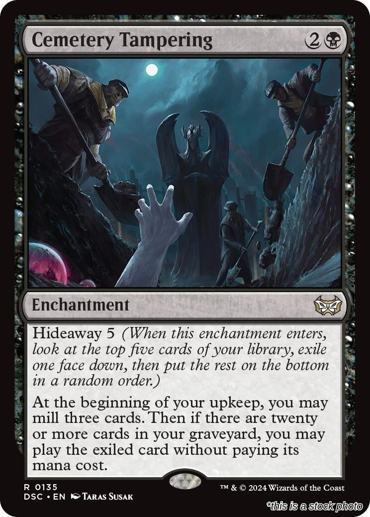 Cemetery Tampering