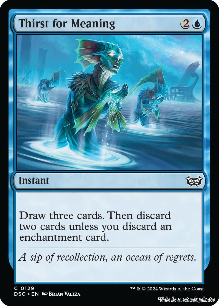 Thirst for Meaning