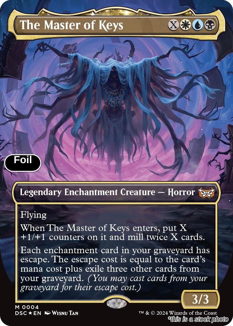 The Master of Keys (Borderless)