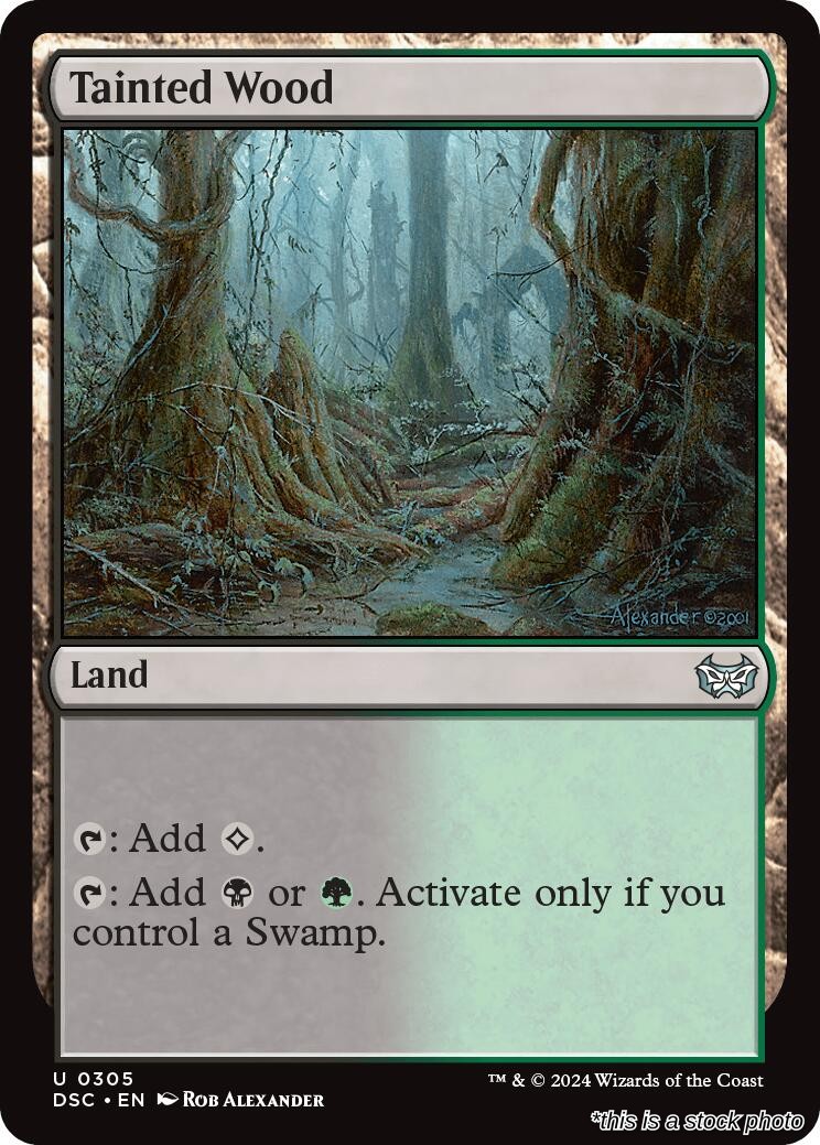 Tainted Wood
