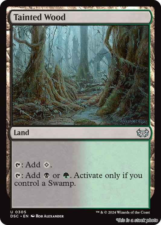Tainted Wood