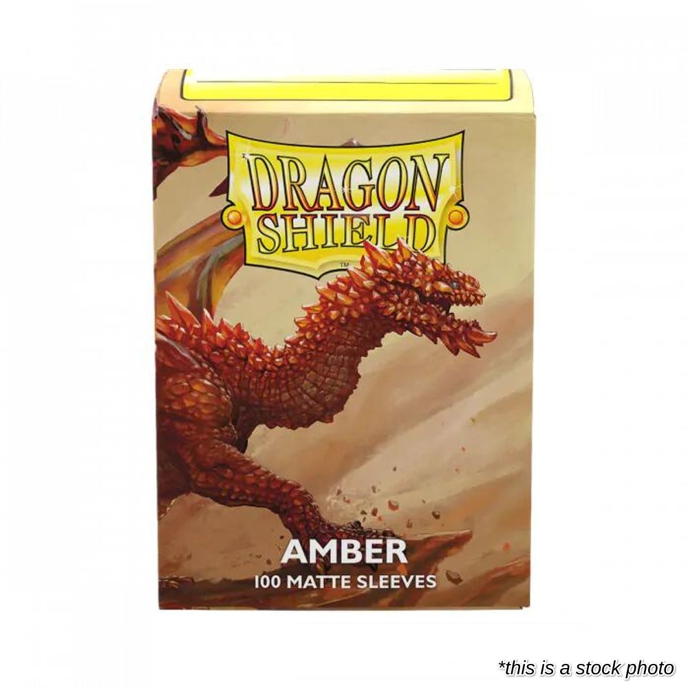 Dragon Shield Player's Choice Matte Sleeves - Amber (100-Pack)