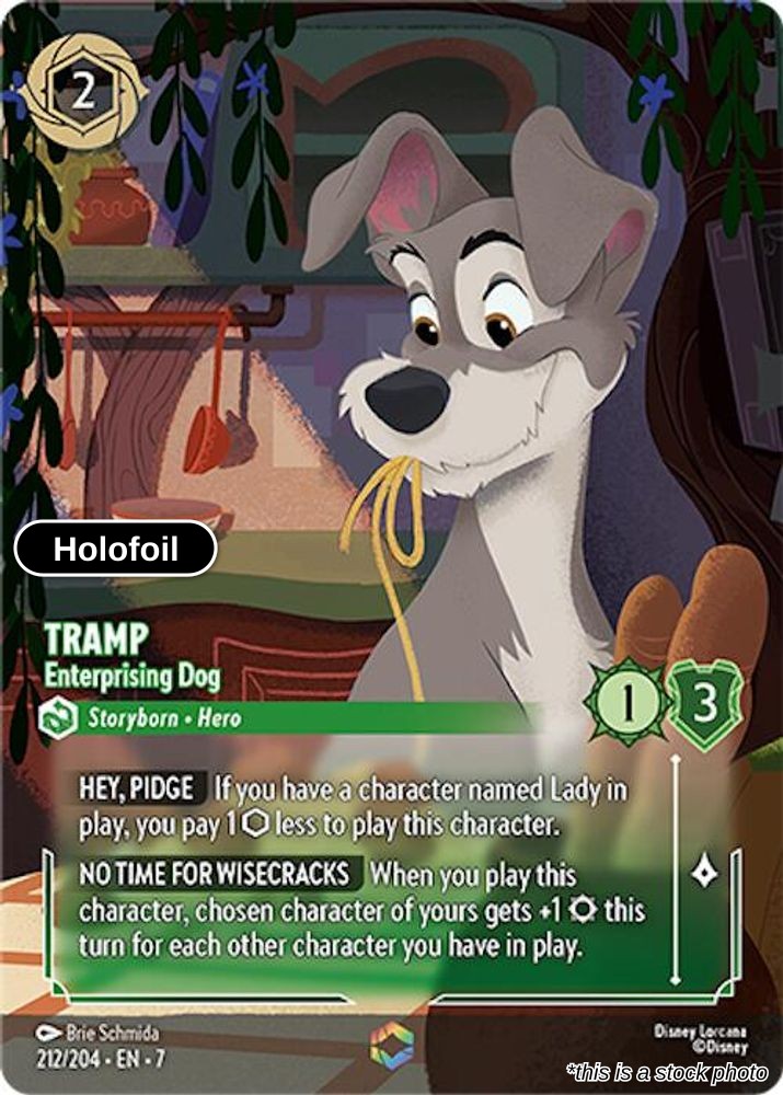 Tramp - Enterprising Dog (Enchanted)