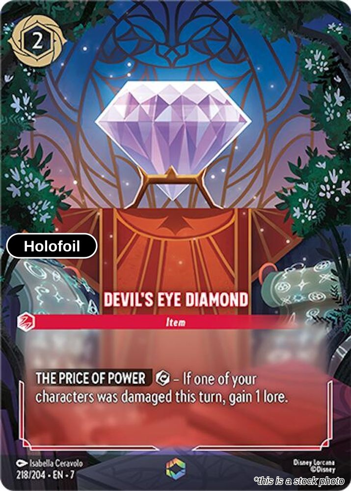 Devil's Eye Diamond (Enchanted)