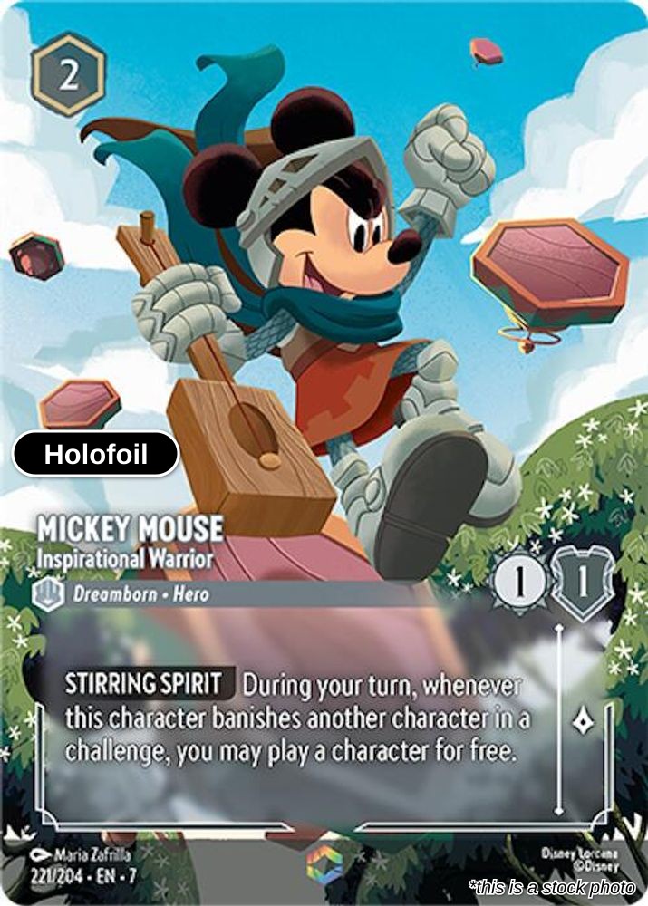 Mickey Mouse - Inspirational Warrior (Enchanted)