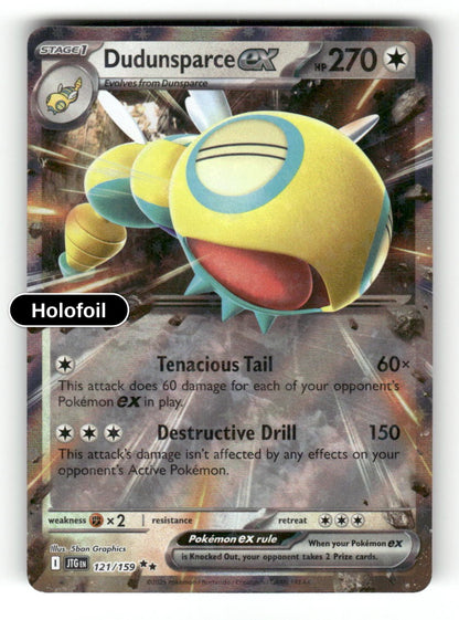 Dudunsparce ex - 121/159