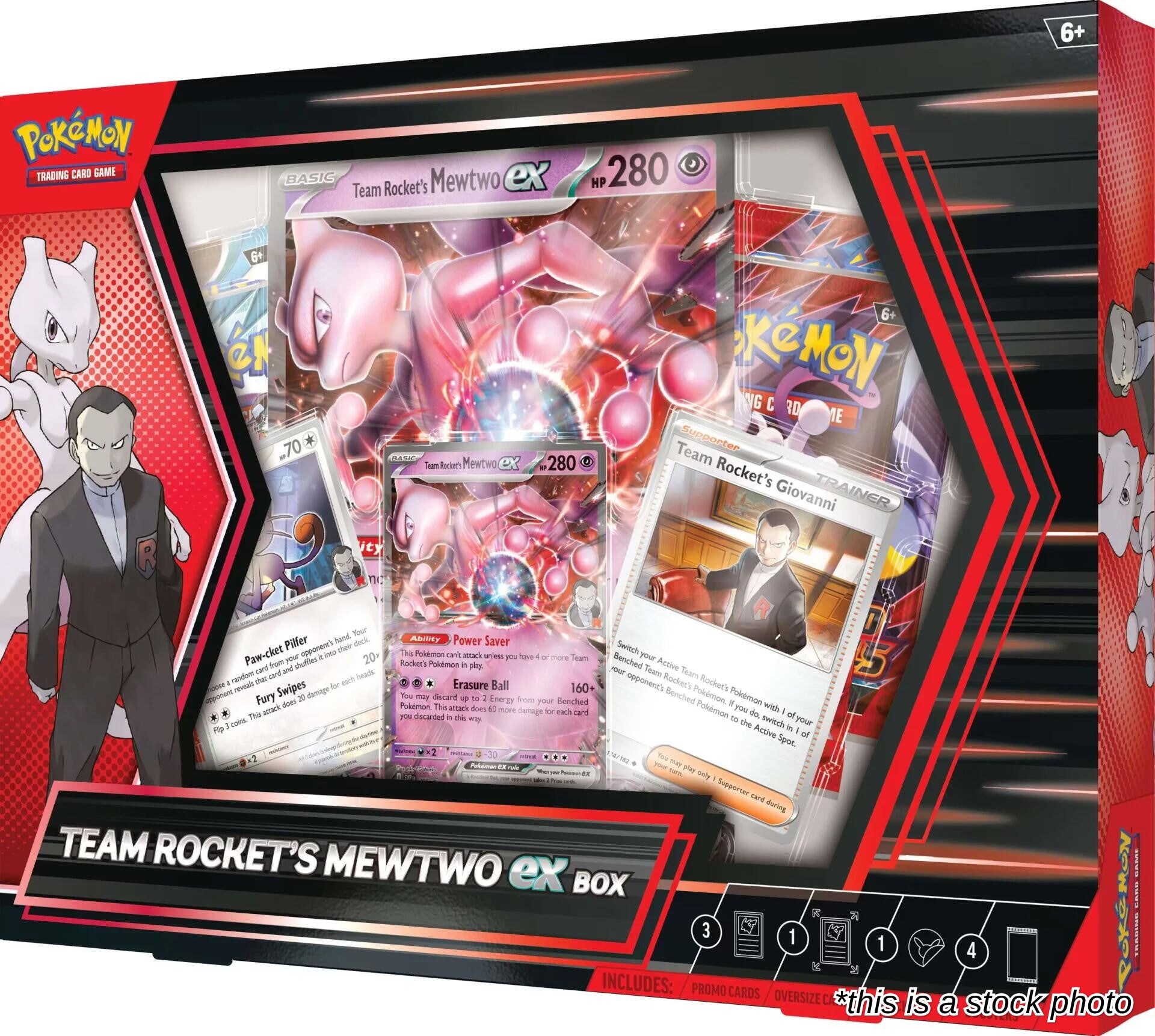 Team Rocket's Mewtwo ex Box
