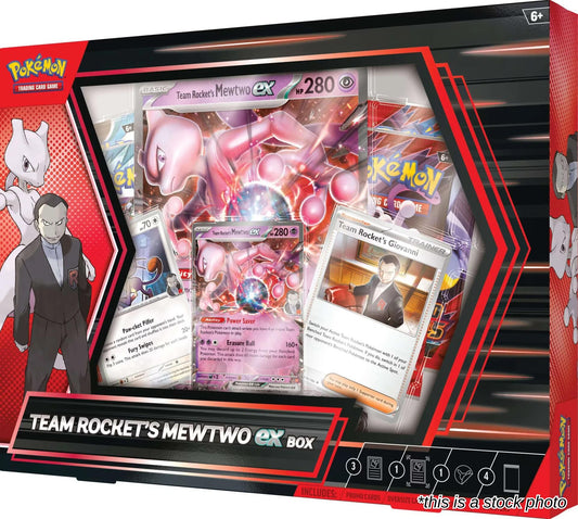 Team Rocket's Mewtwo ex Box