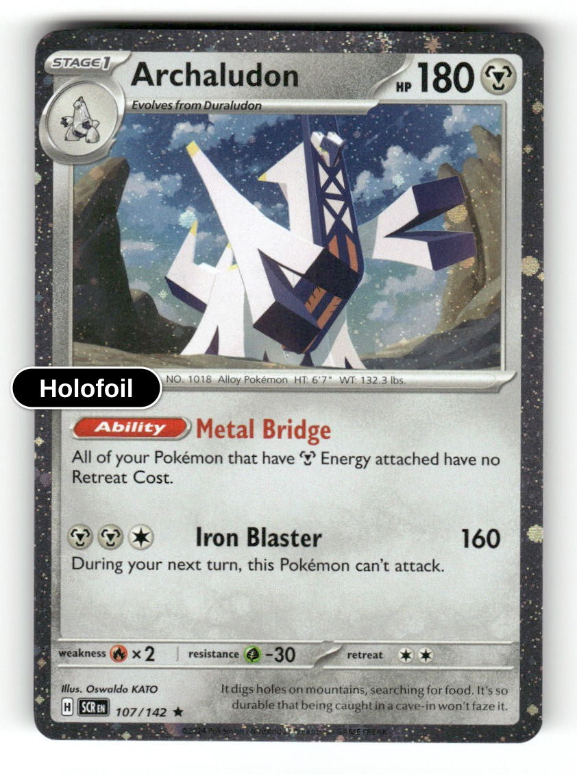Archaludon - 107/142 (Cosmos Holo)