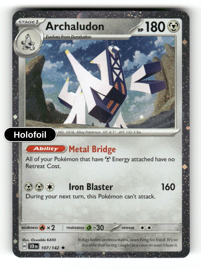 Archaludon - 107/142 (Cosmos Holo)