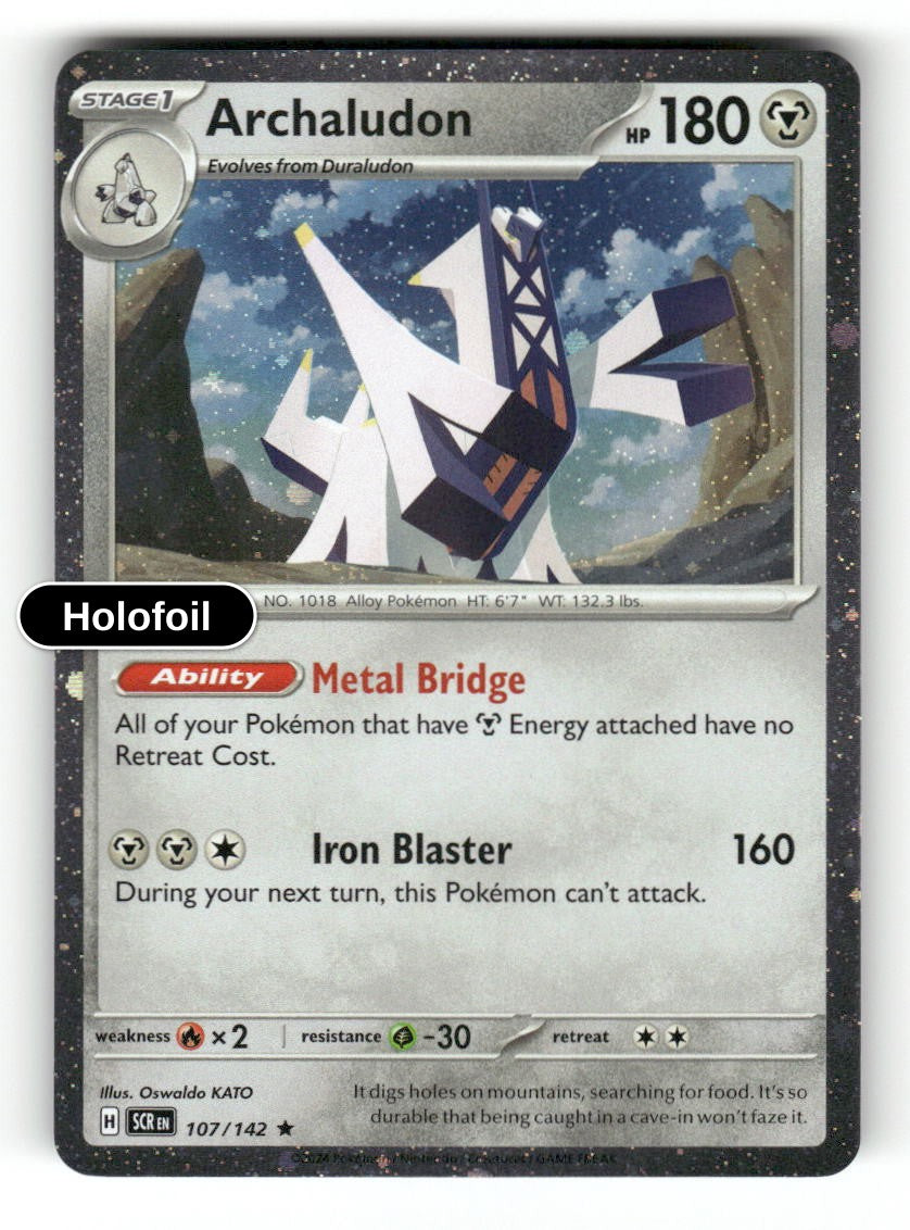 Archaludon - 107/142 (Cosmos Holo)
