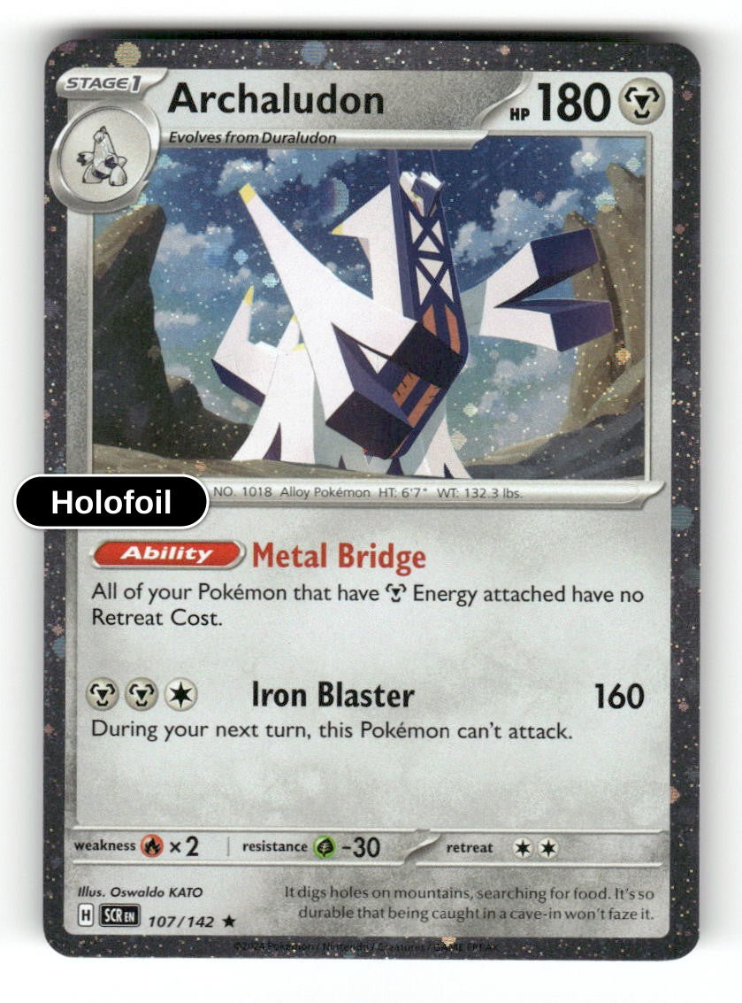 Archaludon - 107/142 (Cosmos Holo)