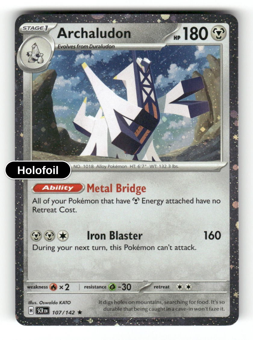 Archaludon - 107/142 (Cosmos Holo)