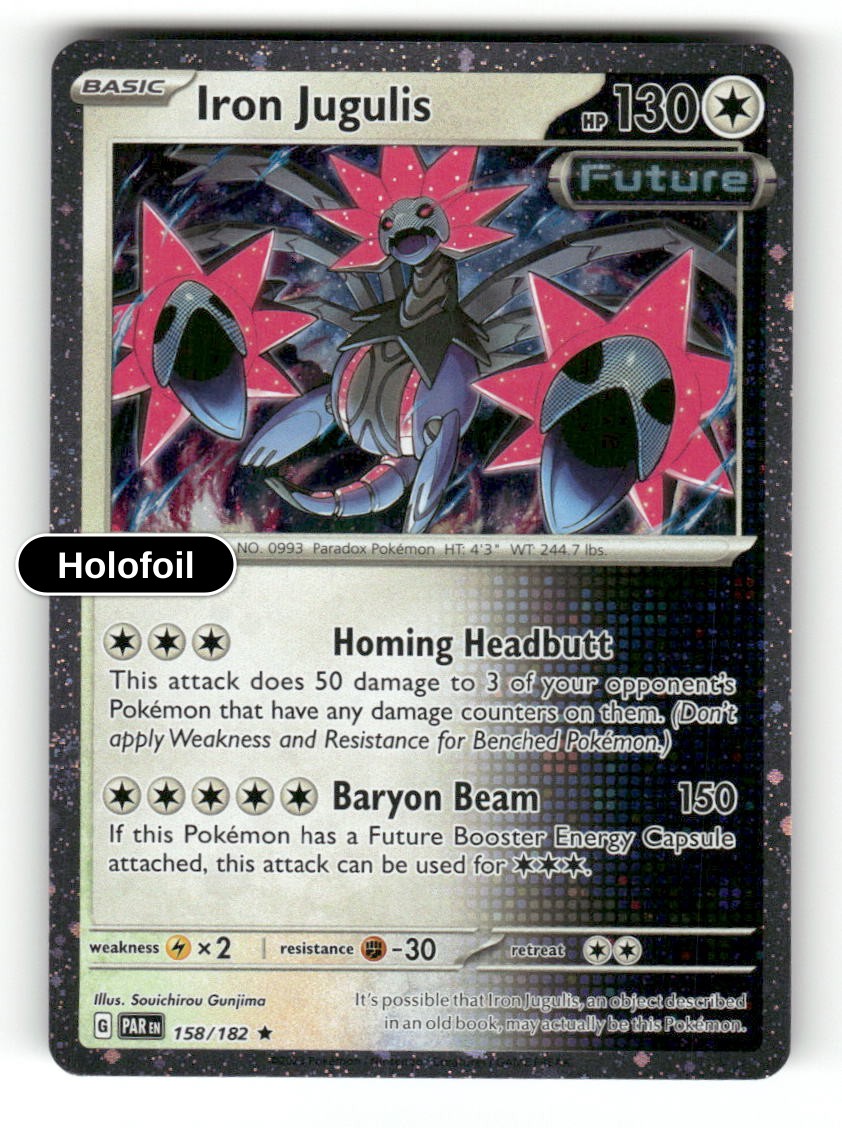 Iron Jugulis - 158/182 (Cosmos Holo)