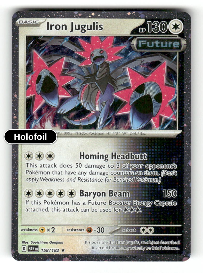 Iron Jugulis - 158/182 (Cosmos Holo)