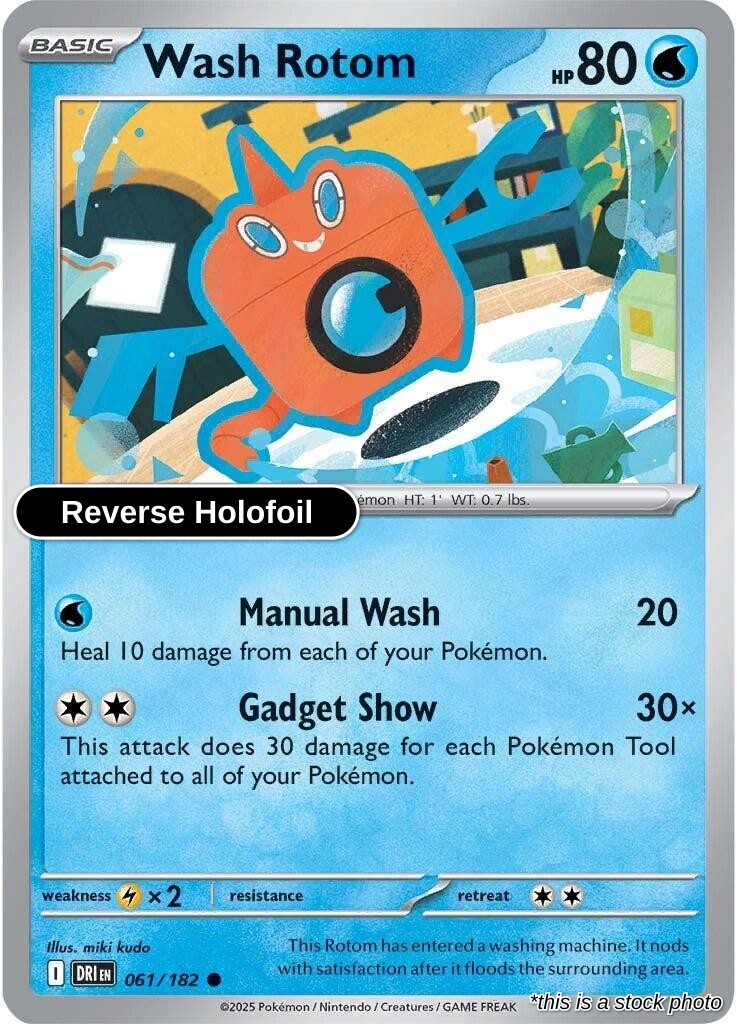 Wash Rotom