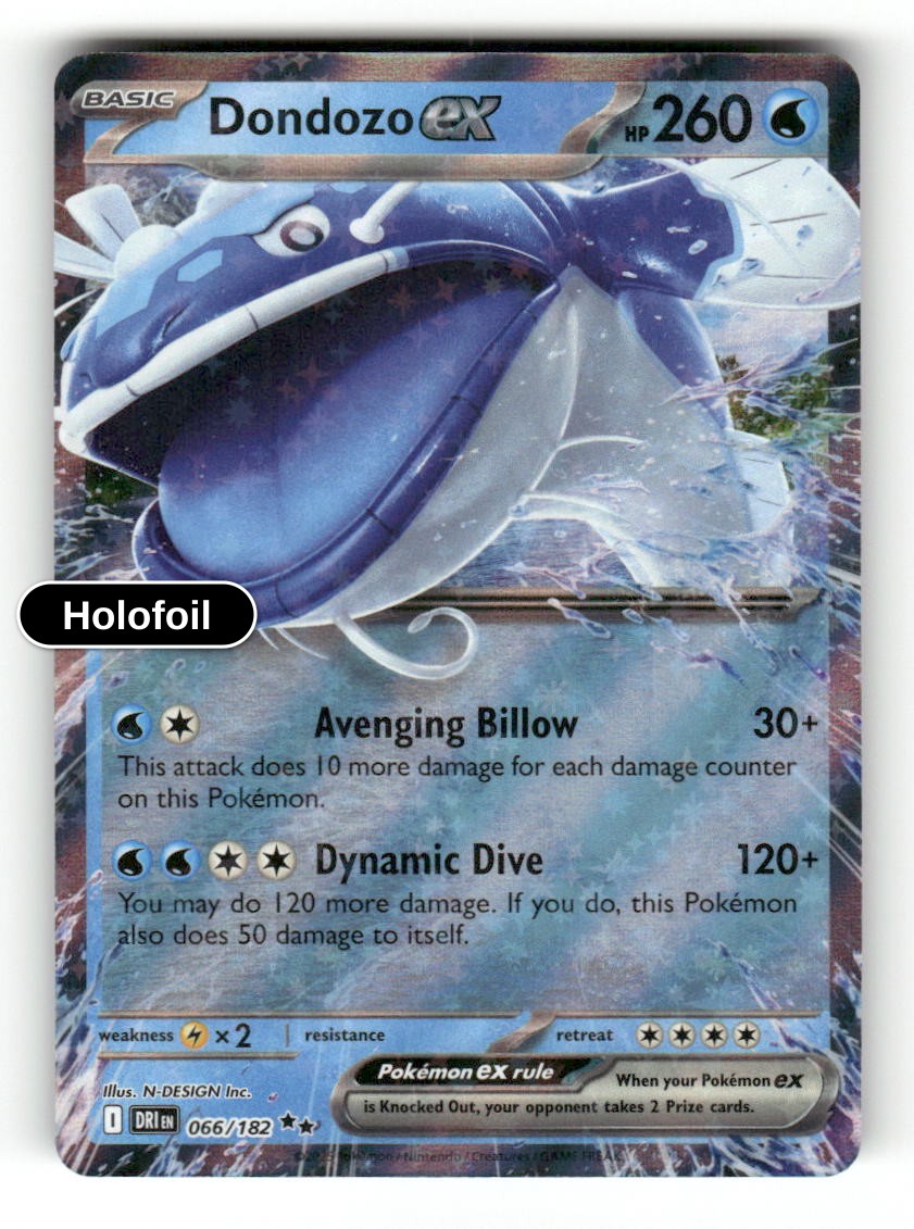 Dondozo ex - 066/182