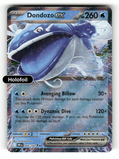 Dondozo ex - 066/182