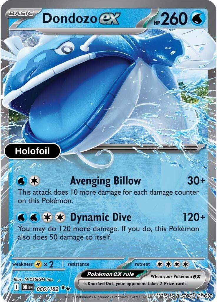 Dondozo ex - 066/182